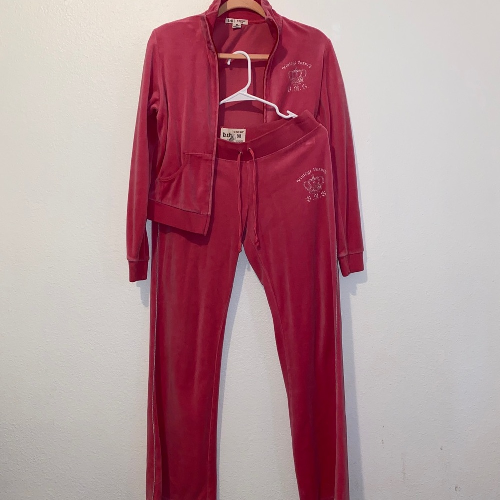 Velour Tracksuit